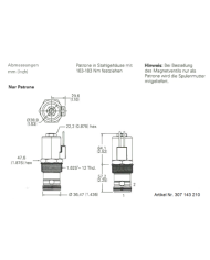 2/2-Wege-Sitzventile elektrisch betätigt