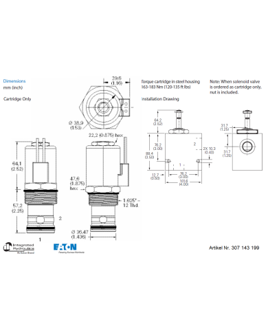 2/2-Wege-Sitzventile elektrisch betätigt