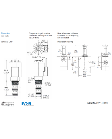 3/2-Wege-Schieberventile elektrisch betätigt