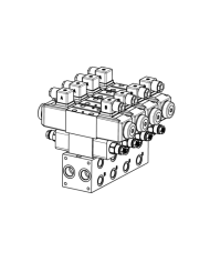 Mehrfachplatten-Ventilaufbau NG06
