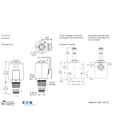 2/2-Wege-Sitzventile elektrisch betätigt