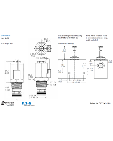 2/2-Wege-Sitzventile elektrisch betätigt