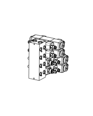 Mehrfachplatten-Ventilaufbau NG06