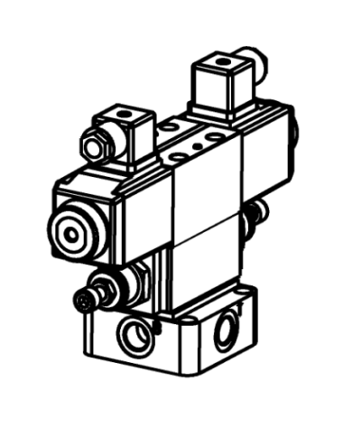 Grundplatten-Ventilaufbau NG06