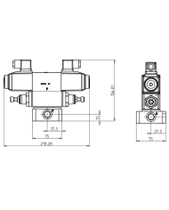 Grundplatten-Ventilaufbau NG06