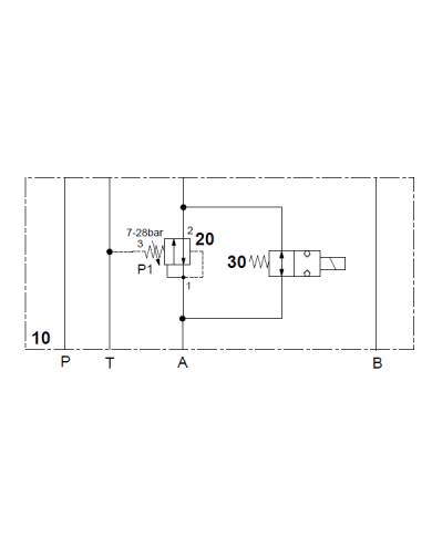 Ventilblock komplett NG10