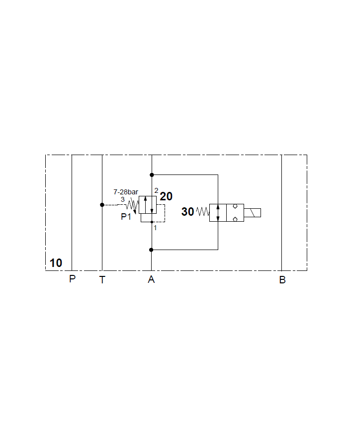 Ventilblock komplett NG10