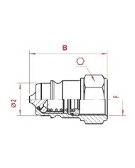 Kupplungs-Stecker (männlich)