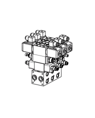Mehrfachplatten-Ventilaufbau NG06