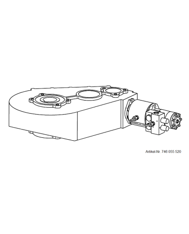 Reduktionsgetriebe RT 1000-70 mit BTM