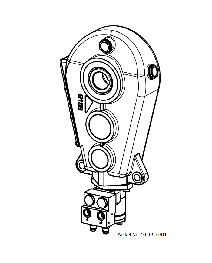 Reduktionsgetriebe RT 400-55