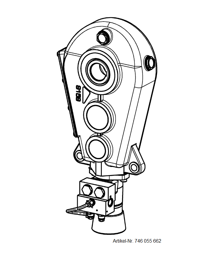 Reduktionsgetriebe RT 400-55