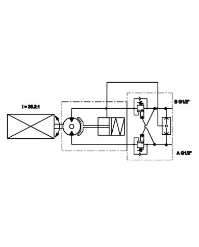 Reduktionsgetriebe RT 400-55