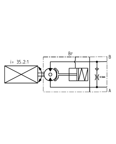 Reduktionsgetriebe RT 400-55