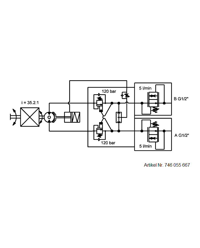 Reduktionsgetriebe RT 400-55
