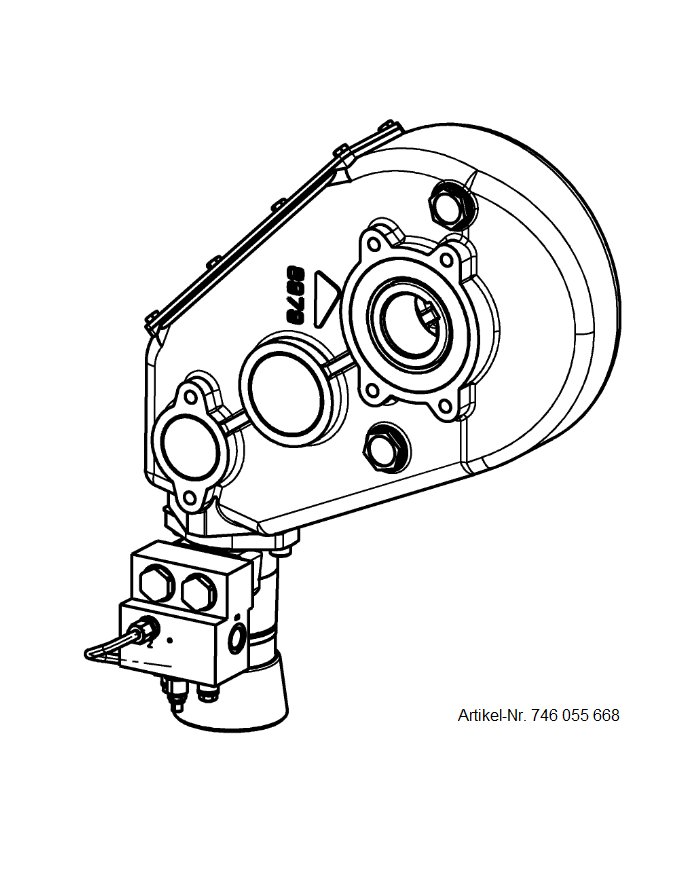 Reduktionsgetriebe RT 500-60