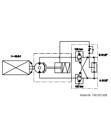 Reduktionsgetriebe RT 500-60