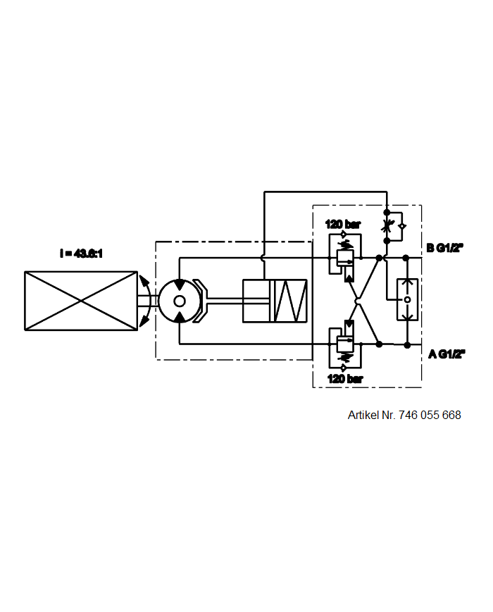 Reduktionsgetriebe RT 500-60