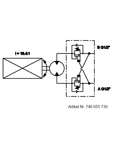Reduktionsgetriebe RT 200-45
