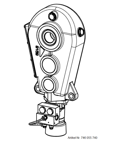 Reduktionsgetriebe RT 400-55