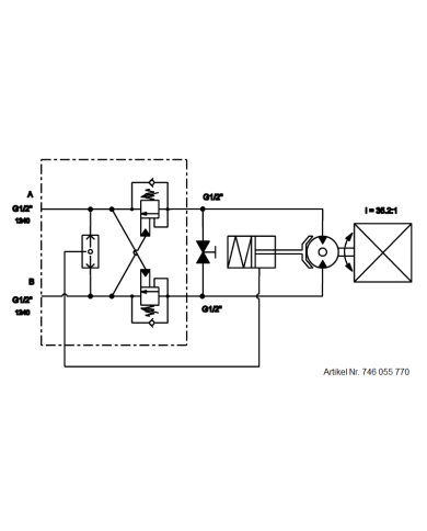 Reduktionsgetriebe RT 400-55