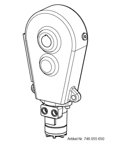 Reduktionsgetriebe RT 200-45
