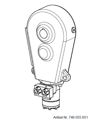 Reduktionsgetriebe RT 200-45