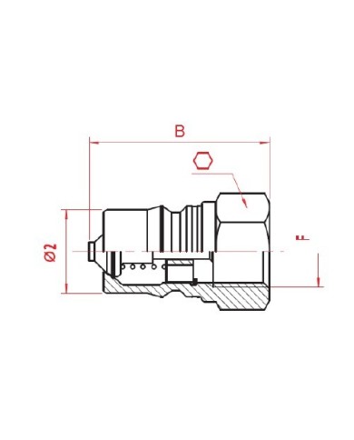 Kupplungs-Stecker (männlich)