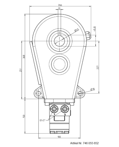 Reduktionsgetriebe RT 200-45