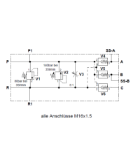 M16x1.5 45L/min 200bar