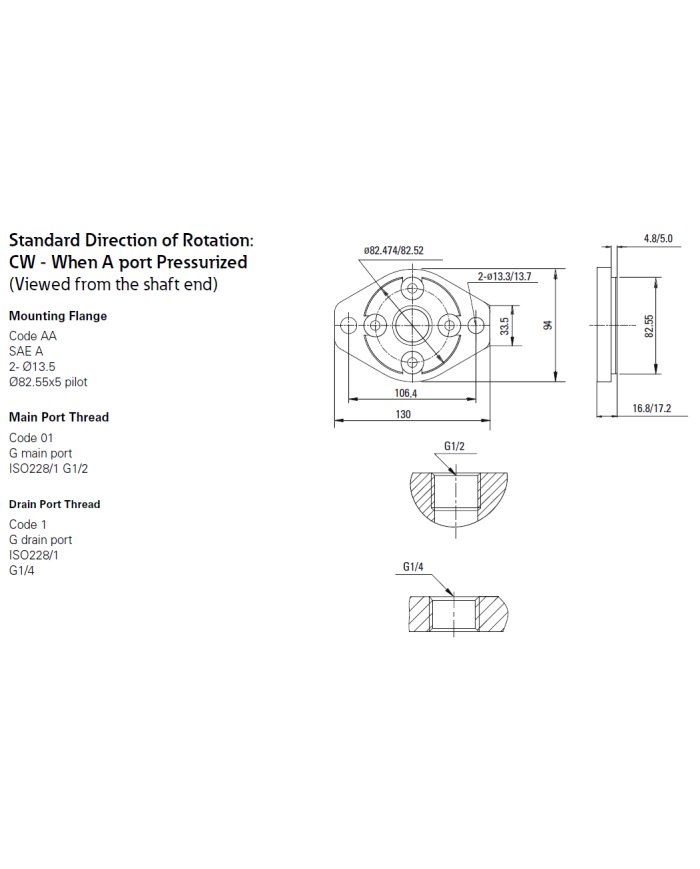 Serie XCEL CS ohne Leckanschluss