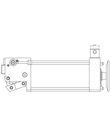 Spezial-Presszylinder mit Handpumpe