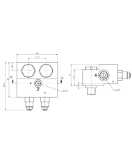 zu EATON H-/S-Motor, mit Hohlschraubenbefestigung