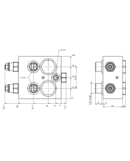 zu EATON Delta Motor, mit Hohlschraubenbefestigung