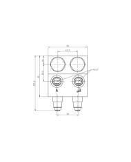 zu EATON H-/S-Motor, mit Hohlschraubenbefestigung