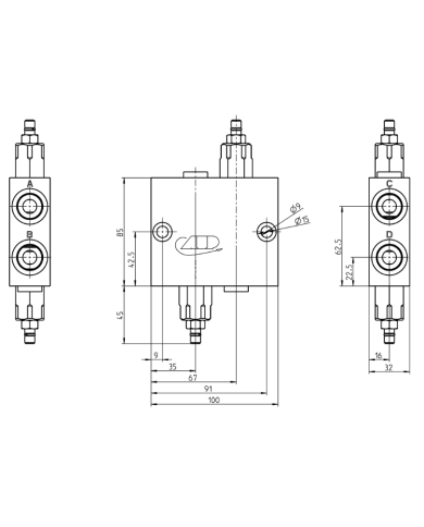 G1/2" G1/4" 80L/min 210bar