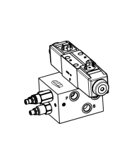 Ventilblock komplett G3/8"