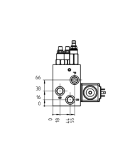Ventilblock komplett G3/8"