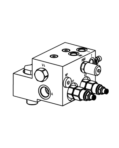 zu EATON T-Motor, mit Hohlschraubenbefestigung