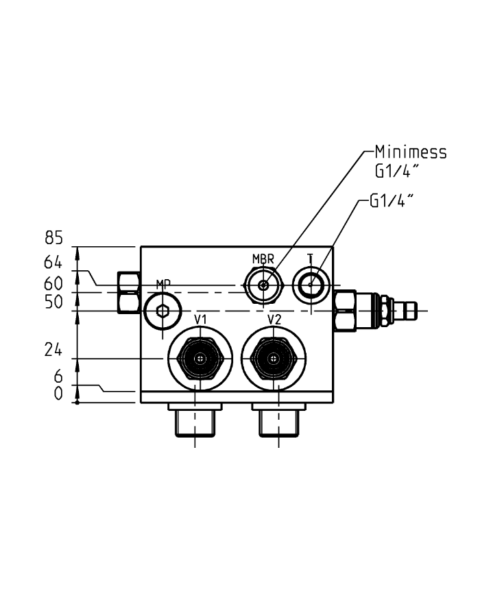 zu EATON T-Motor, mit Hohlschraubenbefestigung