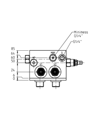 zu EATON T-Motor, mit Hohlschraubenbefestigung