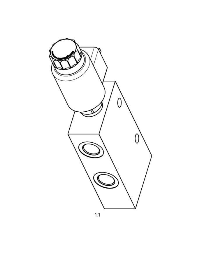 Ventilblock komplett mit Anschlussgehäuse