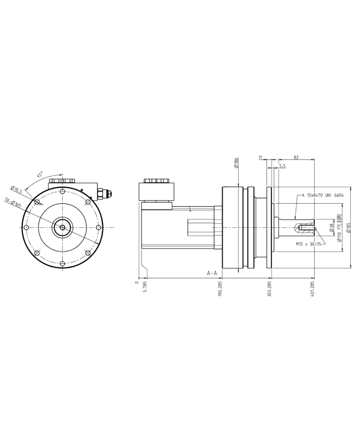 Planetengetriebe PG 102
