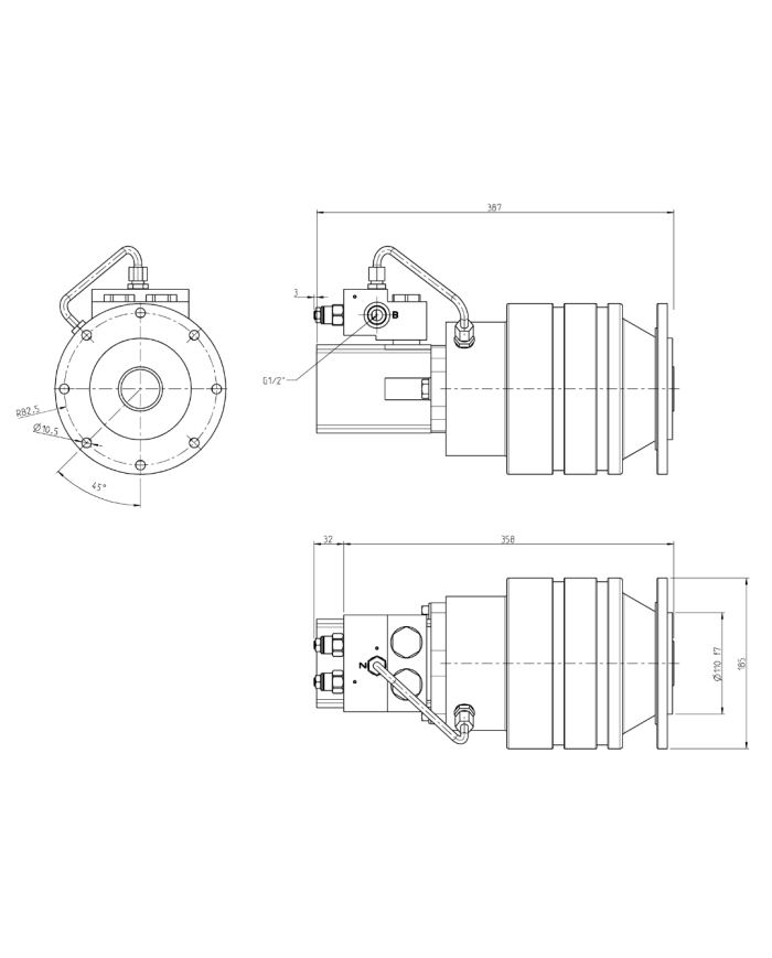 Planetengetriebe PG 102