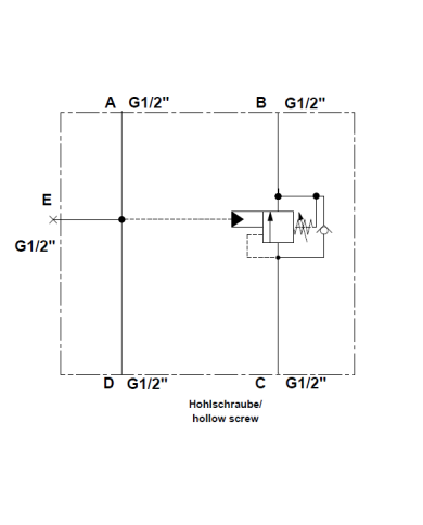 zu EATON H-, S-, T-Motor, mit Hohlschraubenbefestigung