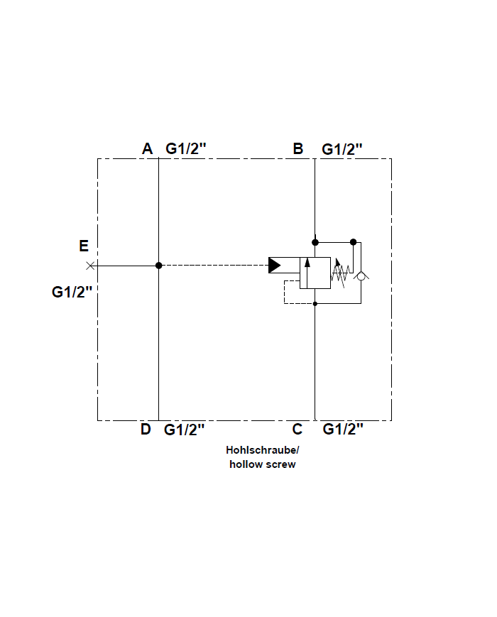 zu EATON H-, S-, T-Motor, mit Hohlschraubenbefestigung