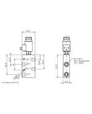 Ventilblock komplett mit Anschlussgehäuse