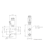 Ventilblock komplett mit Anschlussgehäuse
