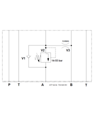 Druckbegrenzungsventil + RSV SUN mit Zwischenplatte