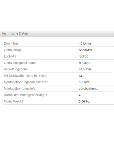 Eilgangschaltung Y-Block SUN